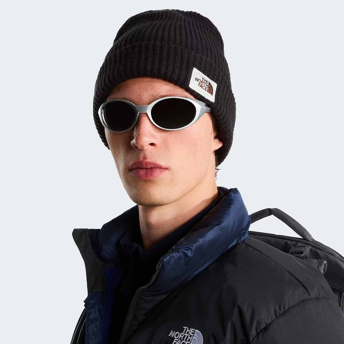 Bonnet Recyclé Salty Bae noir THE NORTH FACE