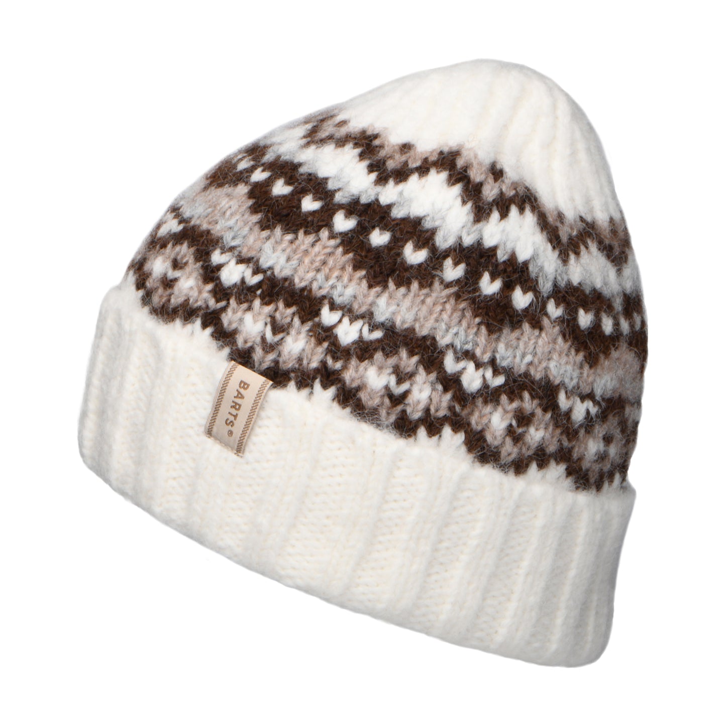 Bonnet Recyclé Eimhir crème-marron BARTS