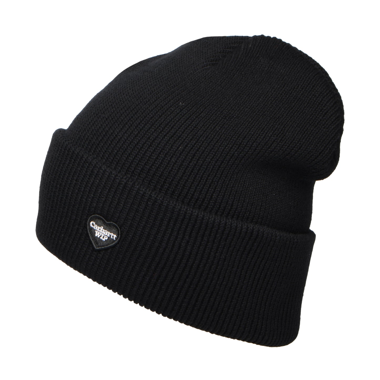 Bonnet en Coton Bio Small Heart noir CARHARTT WIP