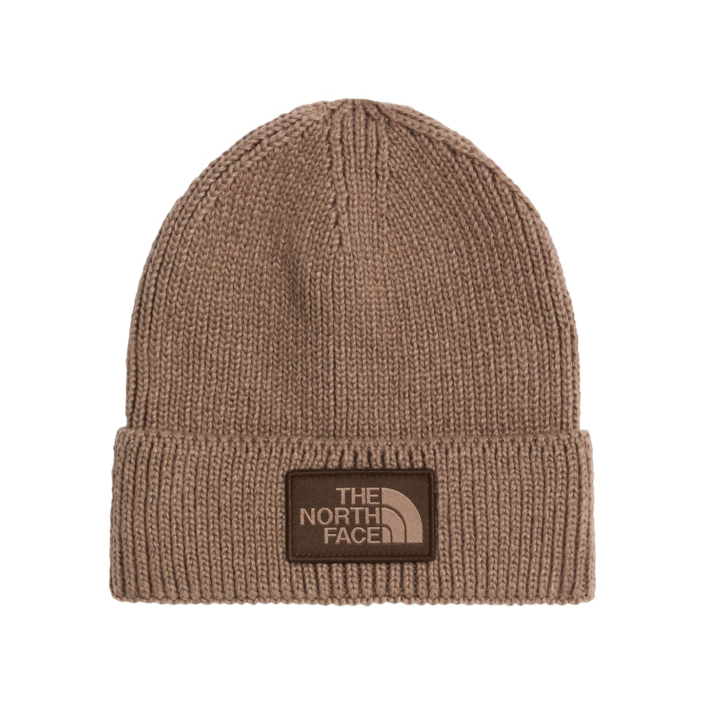 Bonnet Recyclé TNF Logo Box taupe THE NORTH FACE