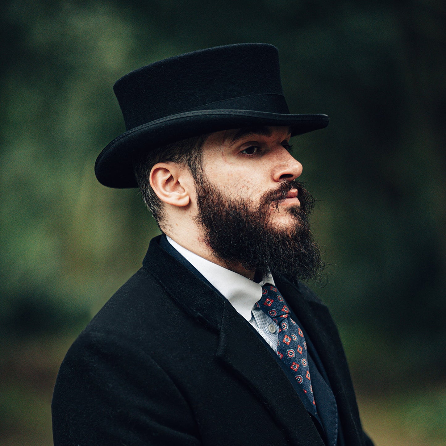 Chapeau Haut de forme Deadman noir JAXON & JAMES - VENTE EN GROS