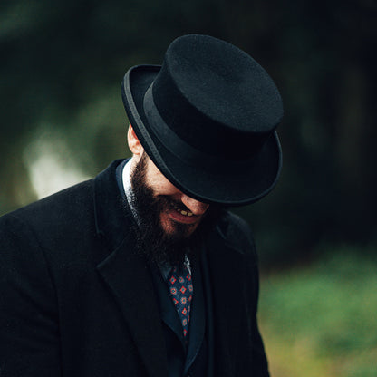 Chapeau Haut de forme Deadman noir JAXON & JAMES - VENTE EN GROS