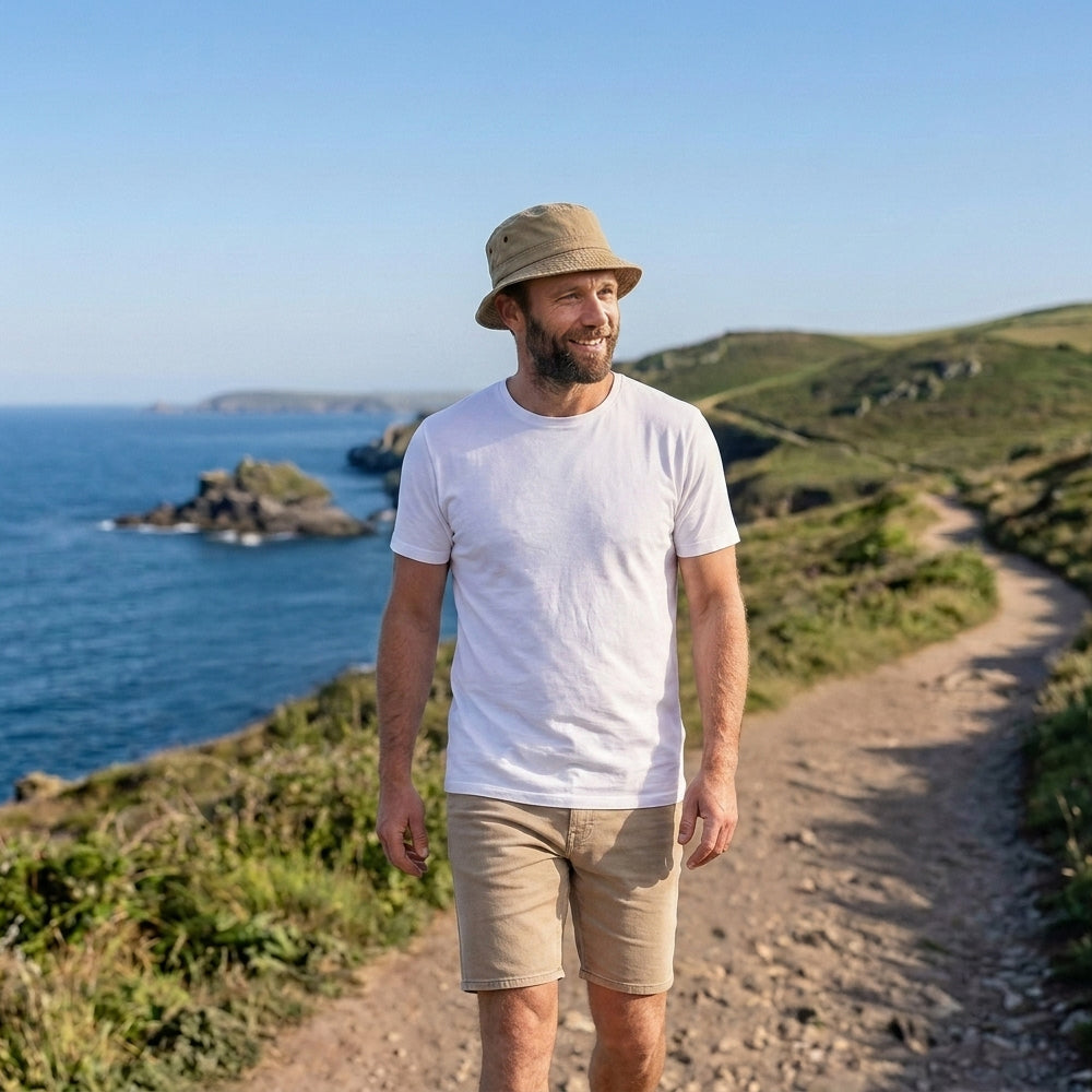 Chapeau Bob Classique Pliable khaki - VENTE EN GROS