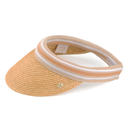 Visière Été en Paille Raphia Marina naturel HELEN KAMINSKI