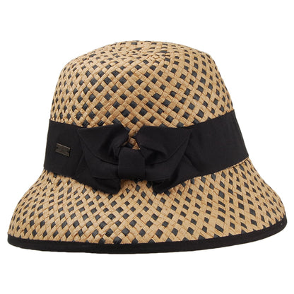 Chapeau Été Bridgitte naturel-noir BETMAR