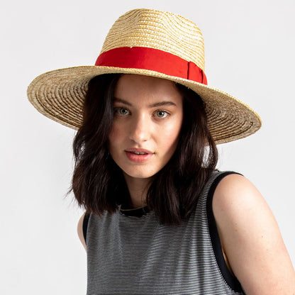 Chapeau Été en Paille Joanna naturel-ocre BRIXTON