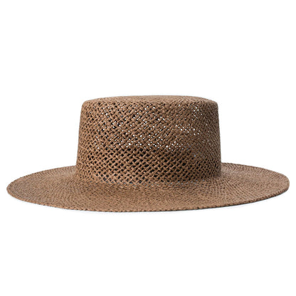Chapeau Été en Paille Whitney marron BRIXTON