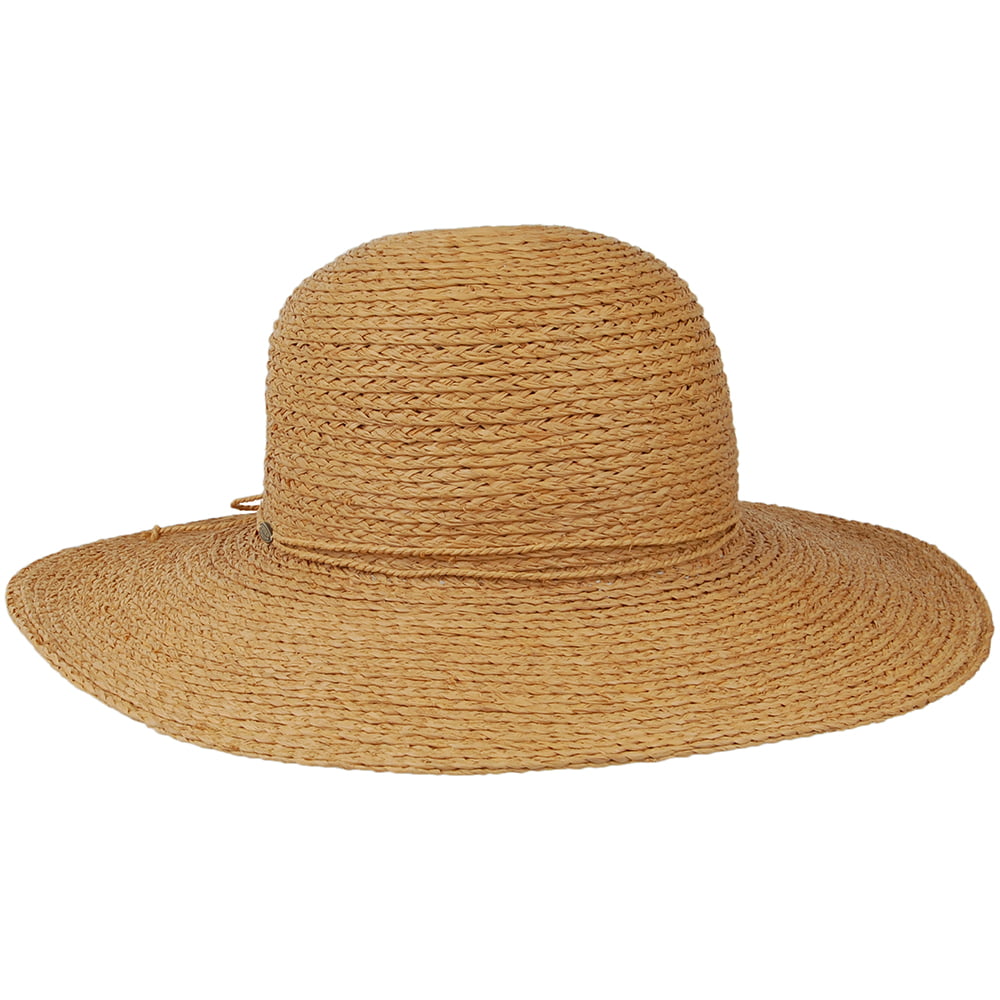 Chapeau Été en Raphia Tressé thé SCALA