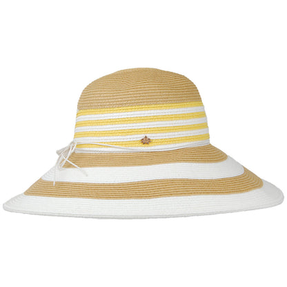 Chapeau Été Capeline Ahina naturel-multicolore CAPPELLI