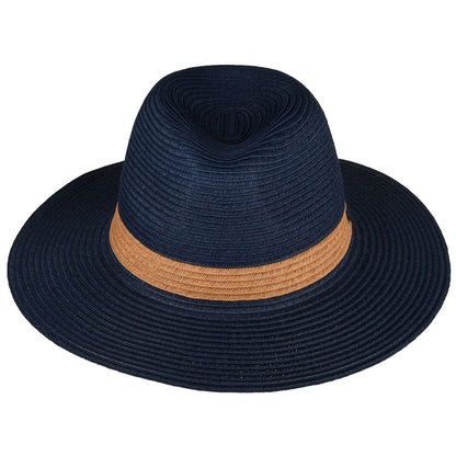 Chapeau Fedora Été Dora bleu marine JOULES