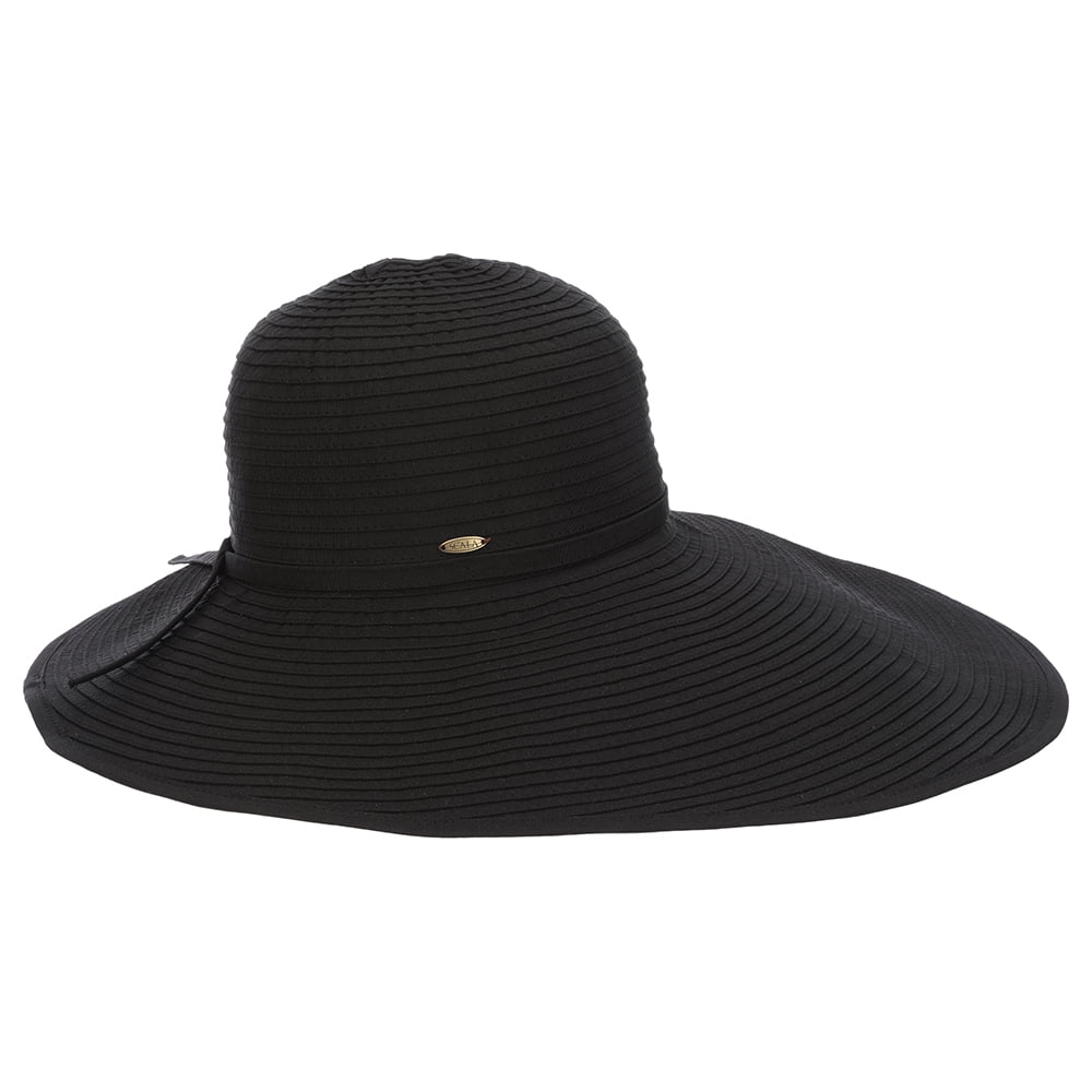 Chapeau Été à Bord Large Russo noir SCALA