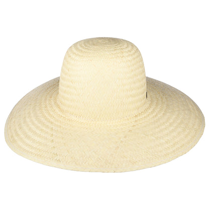 Chapeau Été à Bord Large en Paille Toyo Janae naturel BRIXTON
