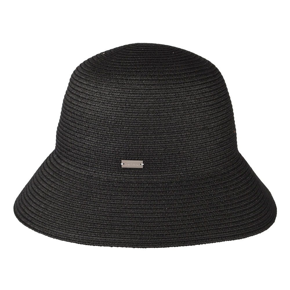 Chapeau Été Mini Gossamer noir BETMAR