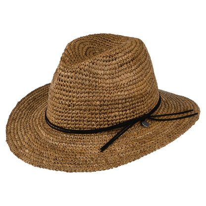 Chapeau Fedora en Paille Celery marron clair BARTS