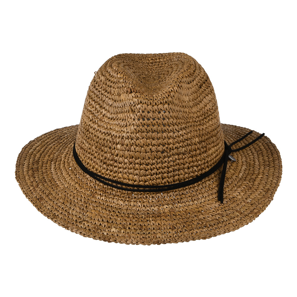 Chapeau Fedora en Paille Celery marron clair BARTS