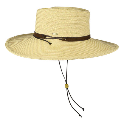 Chapeau Gaucho en Paille Toyo Bruges naturel SCALA