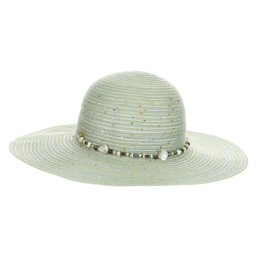 Chapeau Capeline Été Long Jensen sauge CAPPELLI