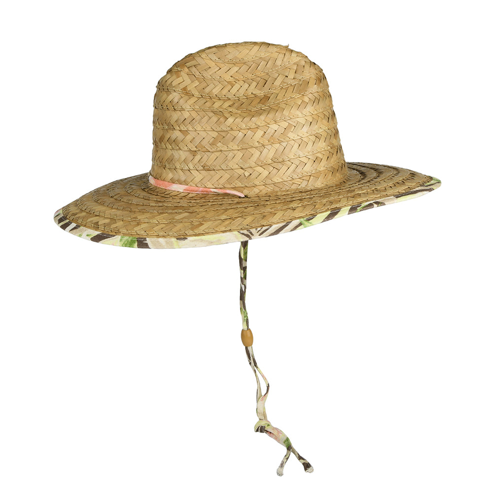 Chapeau Lifeguard en Paille de Palmier Montane naturel DORFMAN PACIFIC