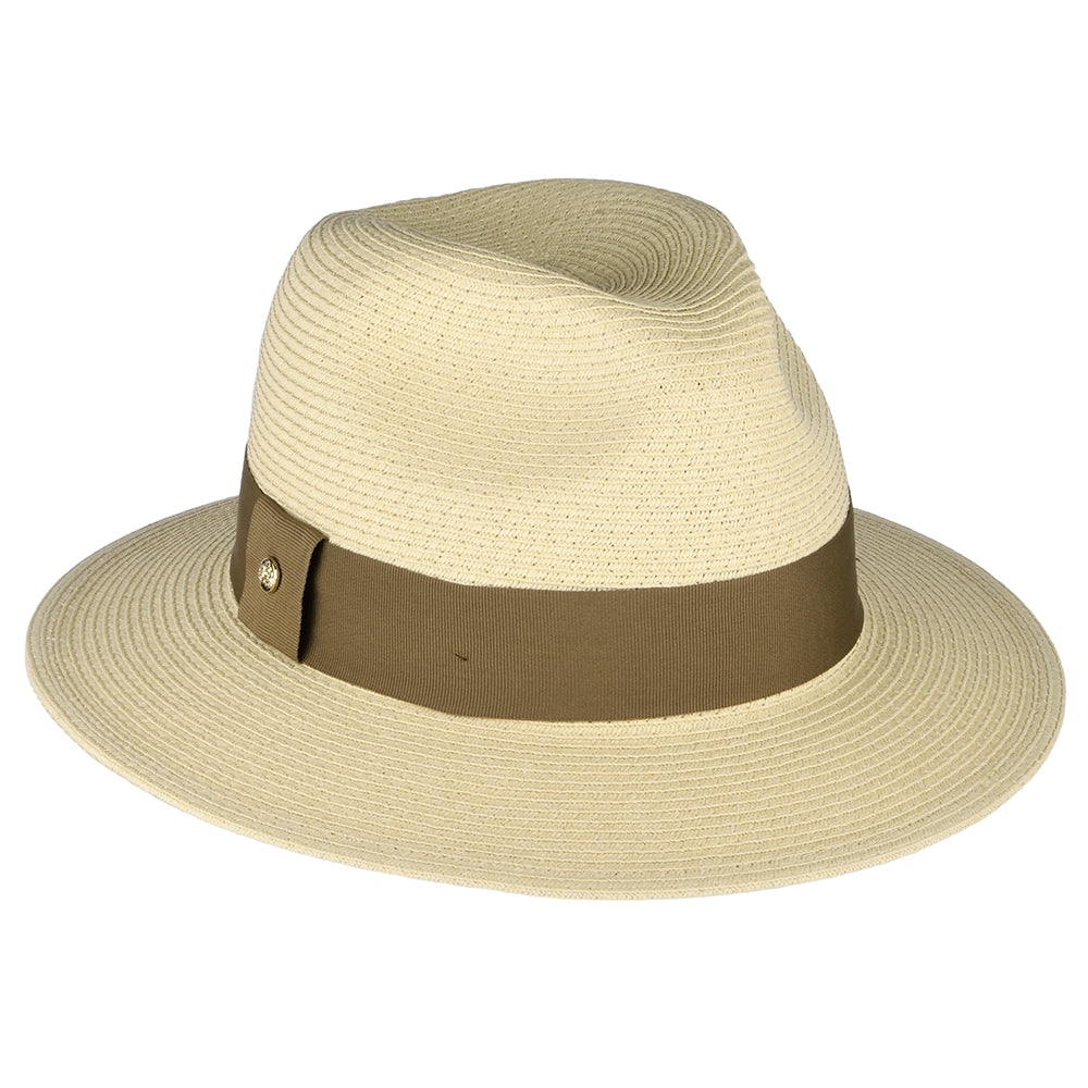 Chapeau Fedora en Paille Toyo Sienna naturel-marron FAILSWORTH