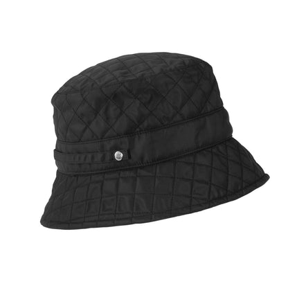 Chapeau Bob de Pluie Matelassé noir BETMAR