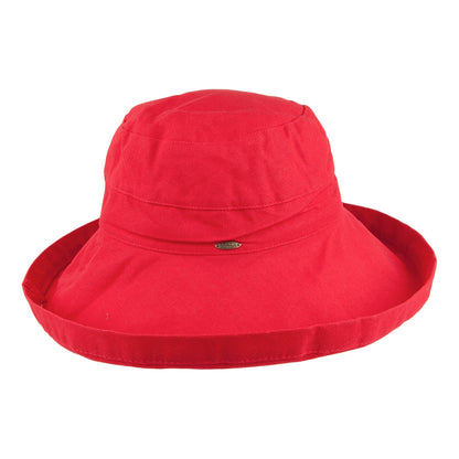 Chapeau Été Pliable Lanikai rouge SCALA