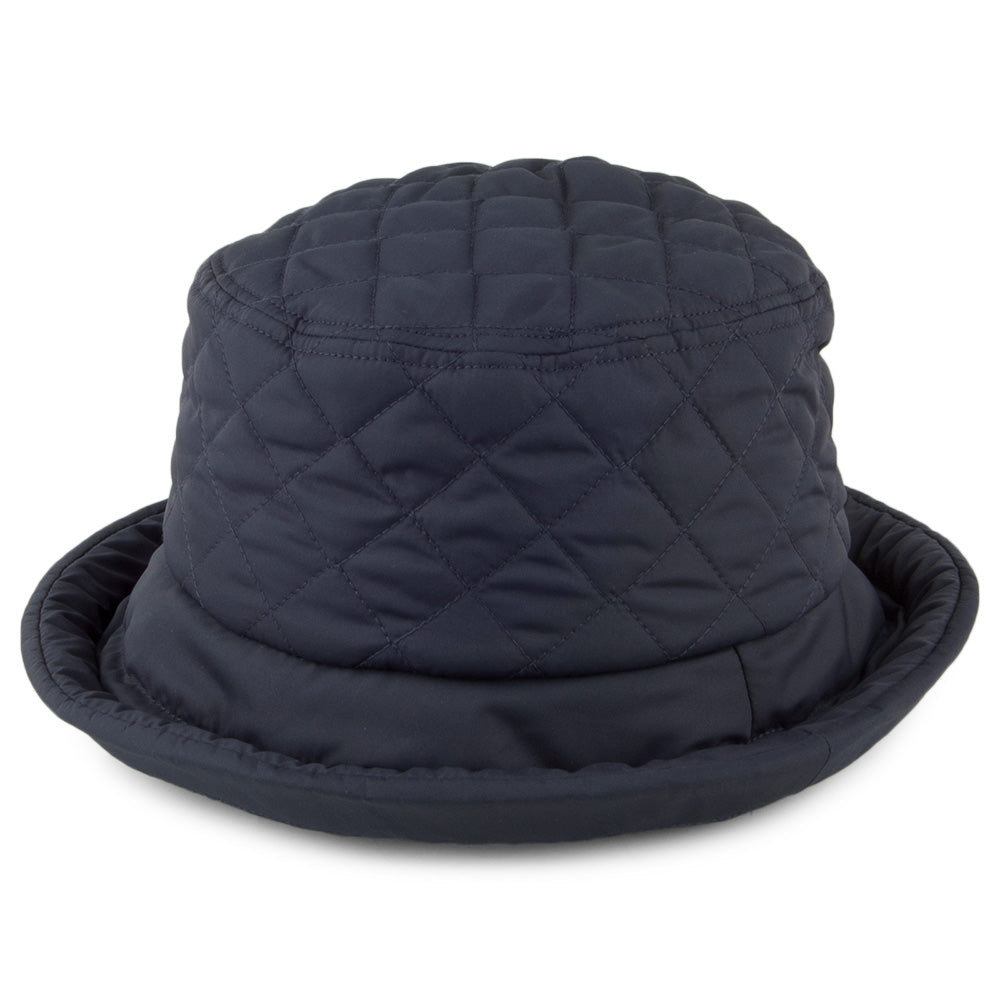 Chapeau de Pluie Matelassé Imperméable Maia bleu marine SCALA
