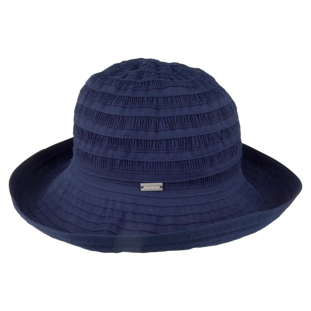 Chapeau Été Pliable Classic Sunshade bleu marine BETMAR