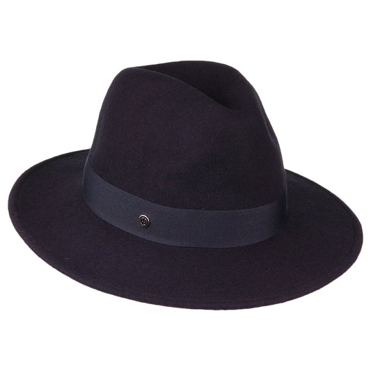 Chapeau Fedora bleu marine TOMMY HILFIGER