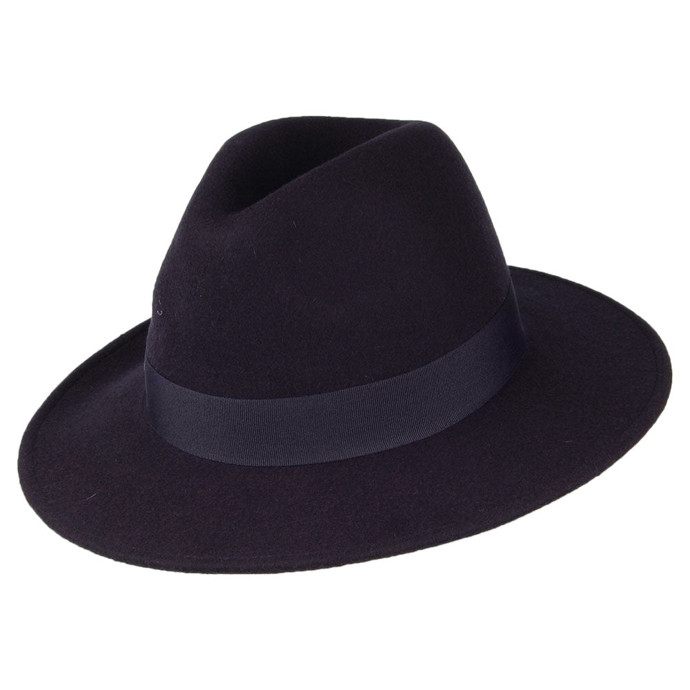Chapeau Fedora bleu marine TOMMY HILFIGER