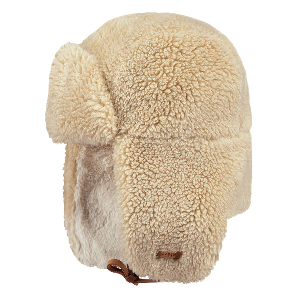 Chapka en Fausse Fourrure Lucerne Bomber beige BARTS