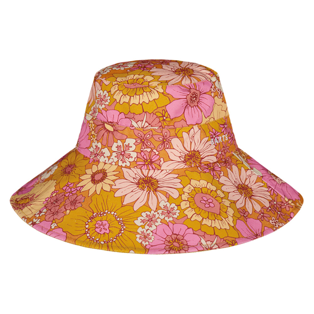 Chapeau Été en Coton Hamuty orange-rose BARTS