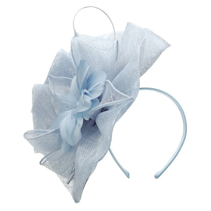 Chapeau Bibi Satine bleu clair JANE ANNE DESIGNS
