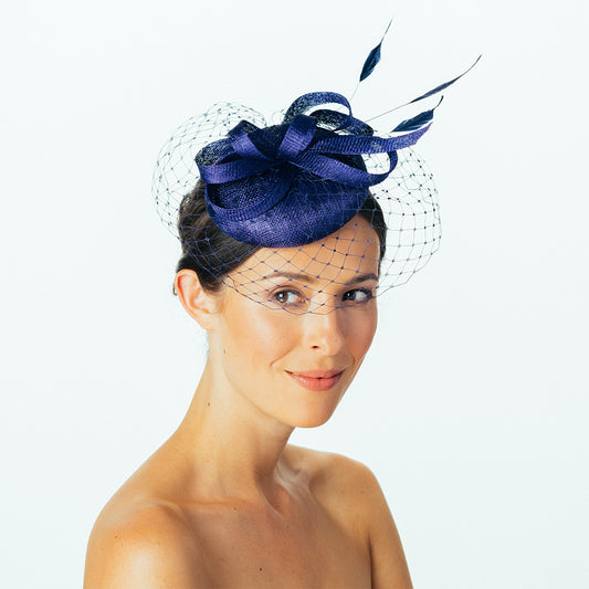 Chapeau Calot Lydia indigo FAILSWORTH