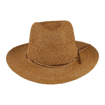 Chapeau Fedora Été Arday marron clair BARTS