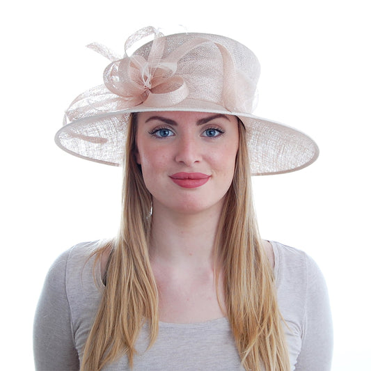 Chapeau de Mariage Juliet rose clair FAILSWORTH