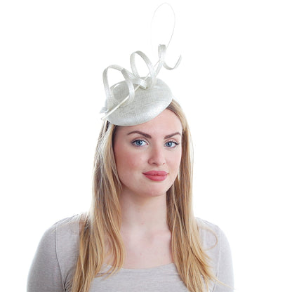 Chapeau Calot Bibi Viola ivoire-argent FAILSWORTH