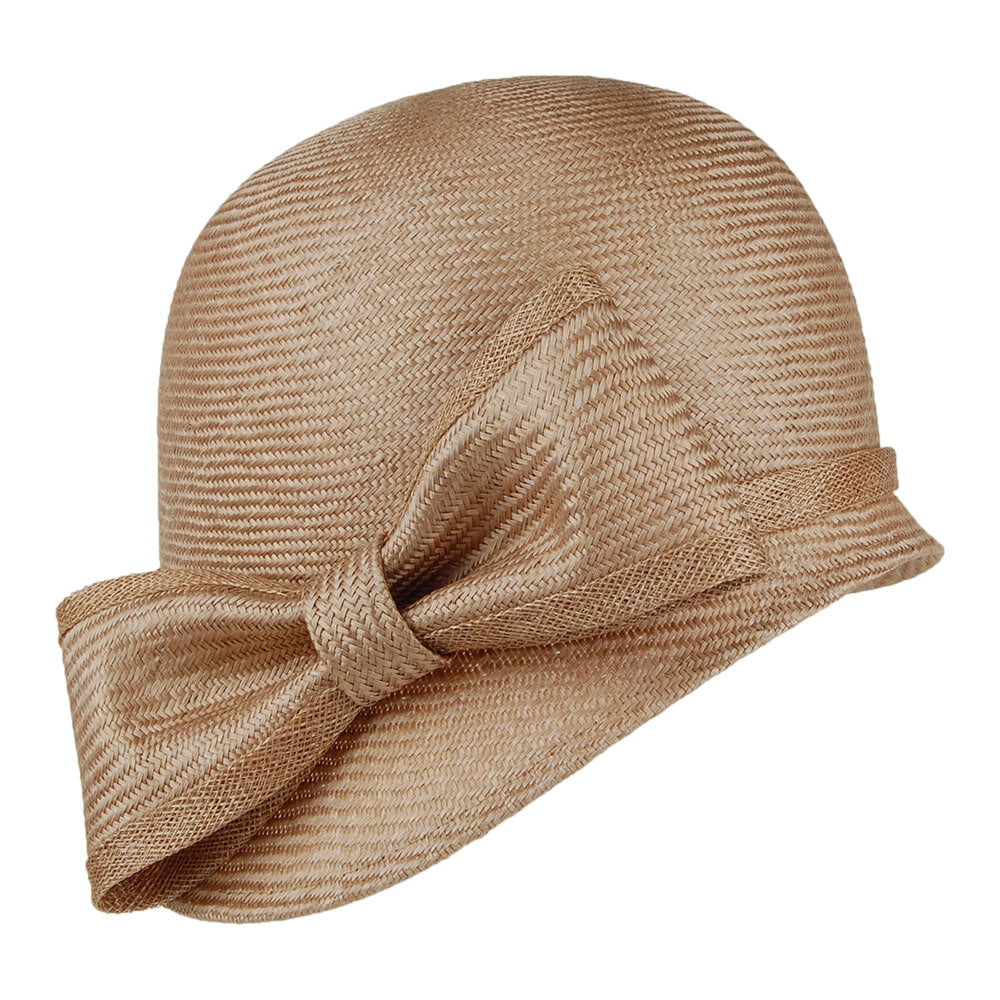 Chapeau Cloche avec Nœud Anna café WHITELEY
