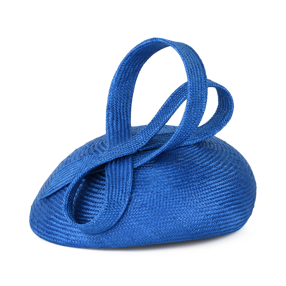 Chapeau Calot en Paille Jenny bleu vif WHITELEY