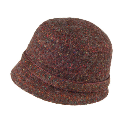 Chapeau Cloche Ella chocolat BETMAR
