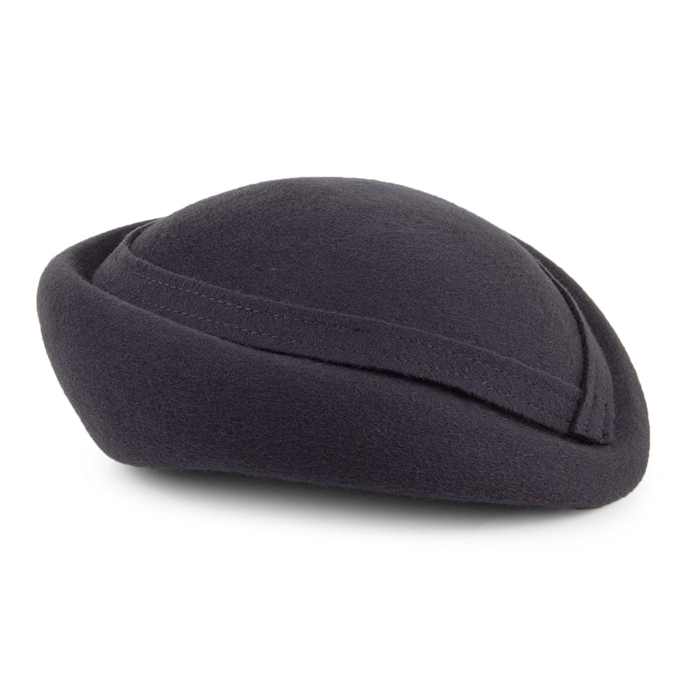 Chapeau Calot en Laine Maria anthracite WHITELEY