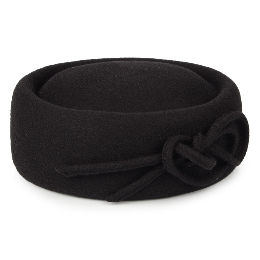 Chapeau Calot Bouvier en Laine noir WHITELEY