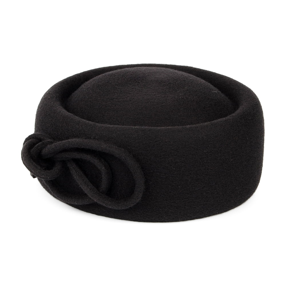 Chapeau Calot Bouvier en Laine noir WHITELEY