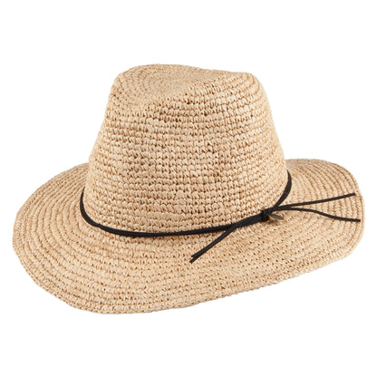 Chapeau Fedora en Paille Celery naturel BARTS