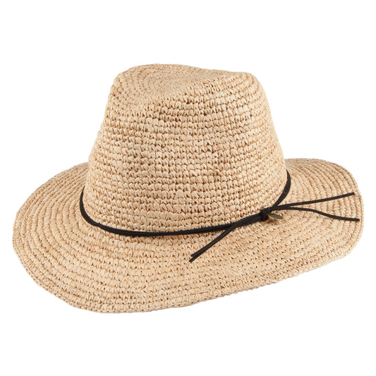 Chapeau Fedora en Paille Celery naturel BARTS