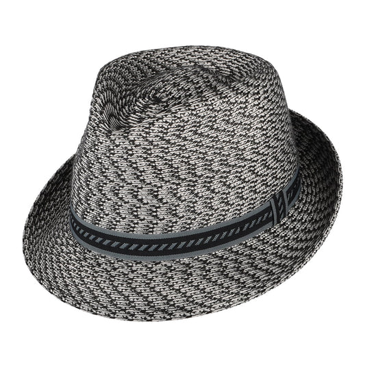 Chapeau Trilby Mannes anthracite mélangé BAILEY