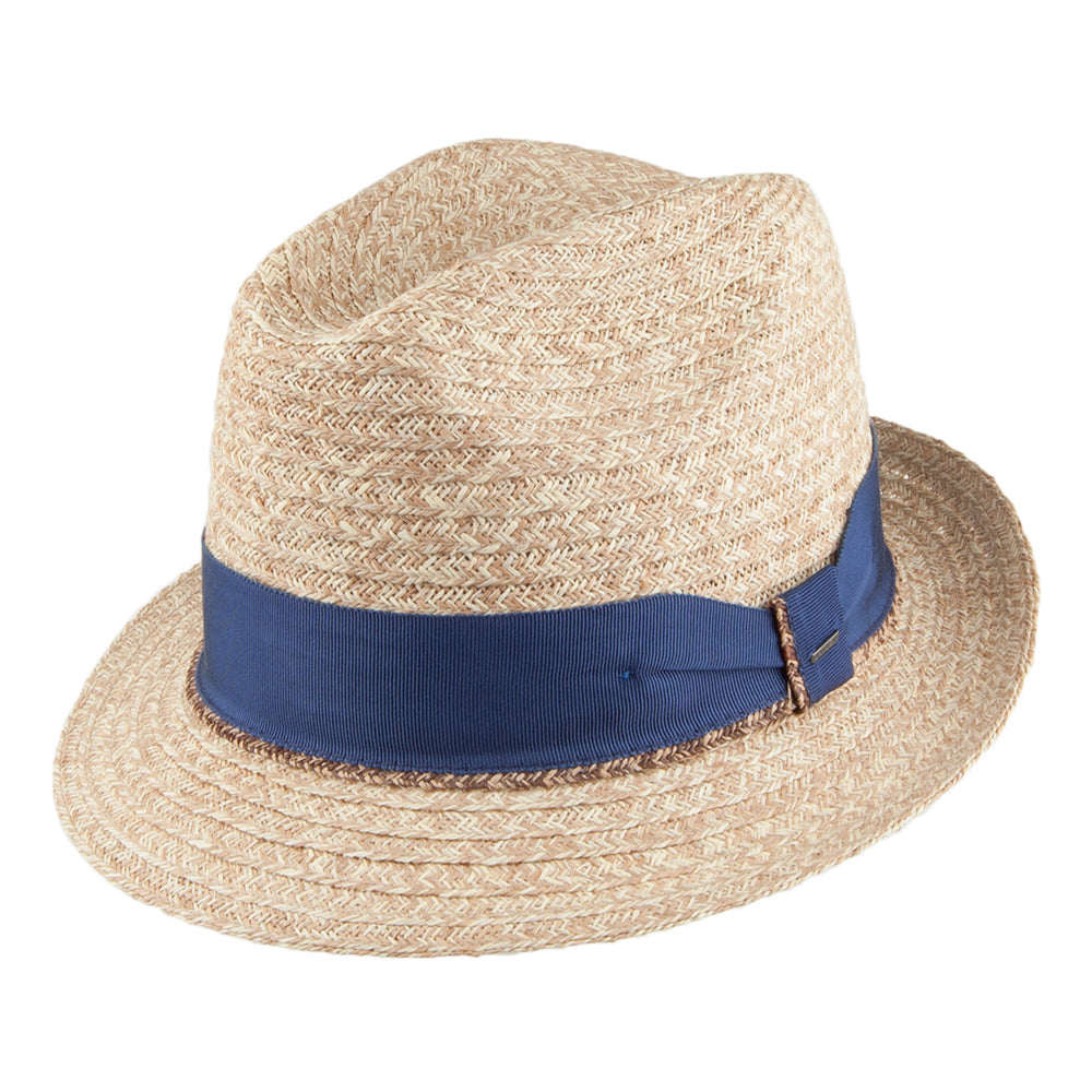 Chapeau Trilby en Raphia Romeo naturel BAILEY