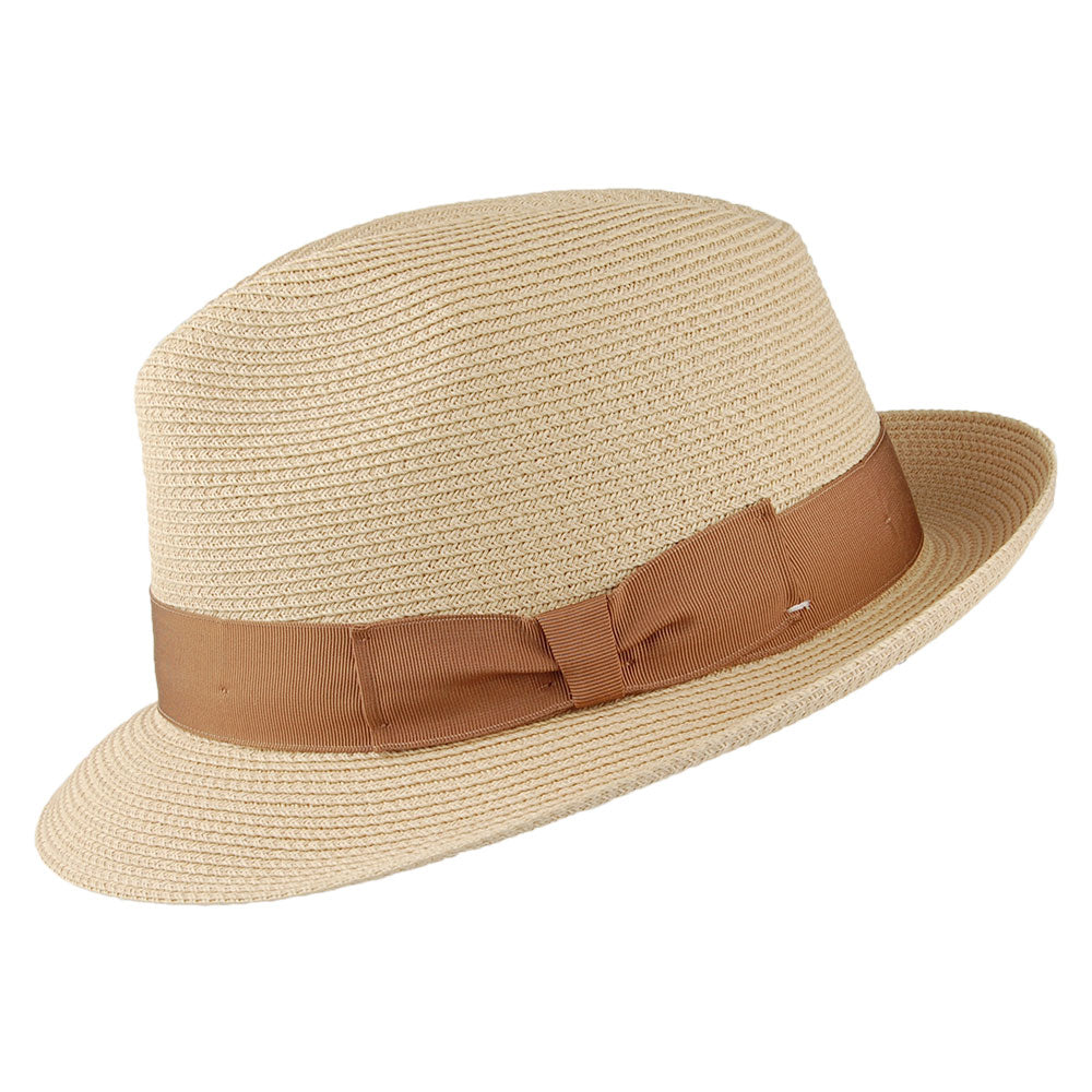 Chapeau Trilby Boss beige SIGNES