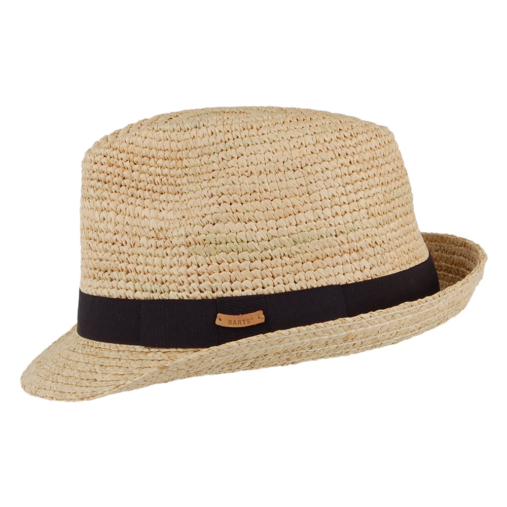 Chapeau Trilby en Paille Sedad naturel BARTS
