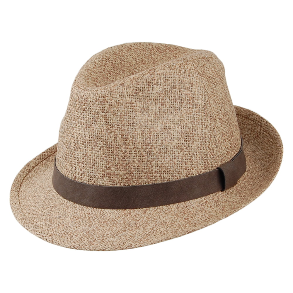 Chapeau Trilby en Paille sable FAILSWORTH