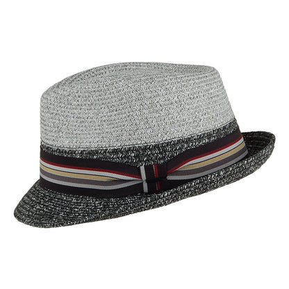 Chapeau Trilby Rokit Teardrop gris clair BAILEY